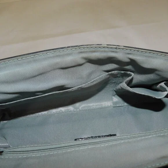 Beijo London Paris New York Handbag Charcoal Gray Purse - Picture 11 of 15